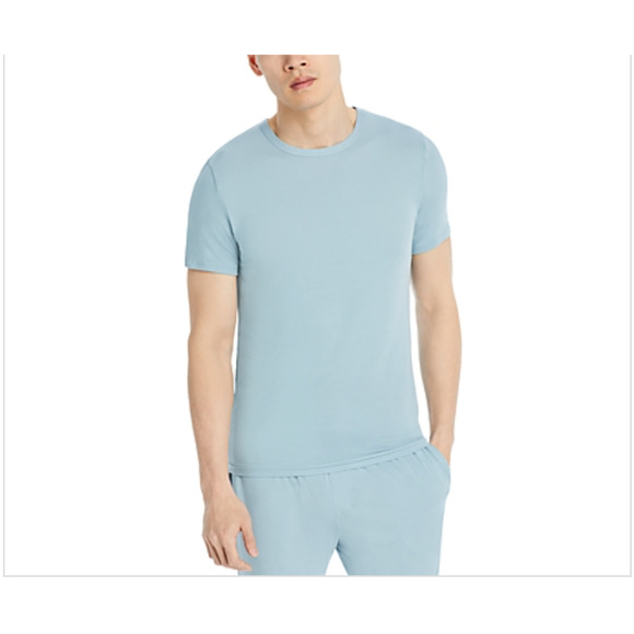 Calvin Klein Men's Ultra-Soft Modern Lounge Sleep T-Shirt, Blue Size M 0557 - Picture 1 of 2